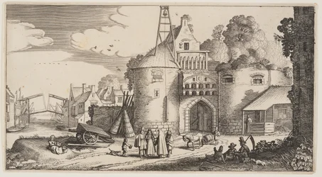 Stadsporten, från Landscapes (Playsante Lantschappen)