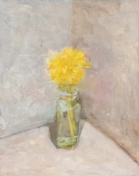Mjuka gula blommor