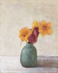 Varma blommor – stilleben