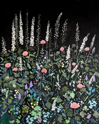Blommor i nattträdgården