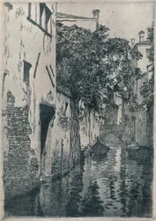 San Agostino-kanalen, Venedig, c1905 1914-1915