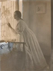 Vid fönstret, 1896.
