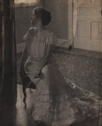 Påfågelfjädern, cirka 1902.