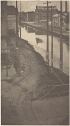 Telegrafstolpar,ca 1900 (foto)