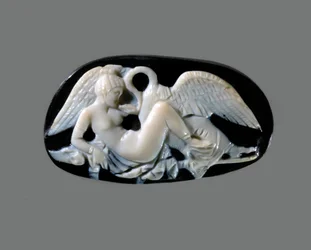 Leda and the Swan Cameo, 300-talet. LÄGG TILL.