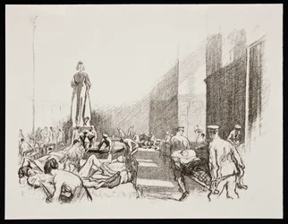 "På sjukhus i England", 1917