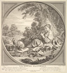 Pastoral poesi, ca. 1742.