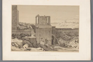 Utsikt över Akropolis van Athene Akropolis i Aten (titel på objekt) Utsikt över de mest kända platserna i det antika Grekland (...) (serietitel)