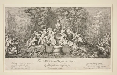 Fest av DIANA, störd av Satyrs