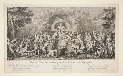 Festival of the gud Pan, firad av Sylvains och Nymphs (Festival of the God Pan)