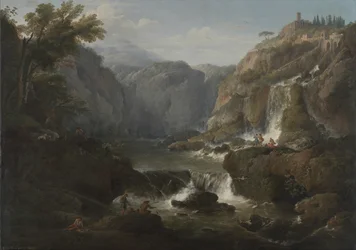 Vattenfallen i Tivoli, 1737
