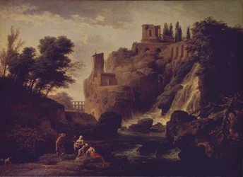 Vattenfall i Tivoli, 1747