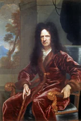Porträtt av Andre Le Notre