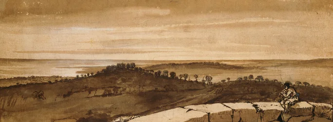 Panorama från Sasso
