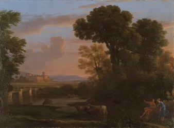 Pastoralt landskap, 1648