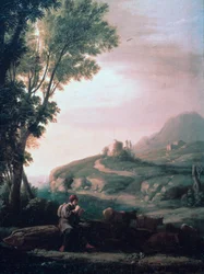Pastoralt landskap, c1620-1682