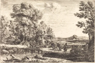 Rebecca och Eliezer (Träbron)