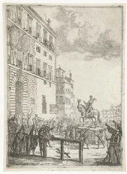 Ridsportstaty av kejsaren av det heliga romerska riket Le Statue equestre du roi des romains Fyrverkerier och festligheter i samband med den nyvalda kejsaren av det heliga romerska riket (serietitel)