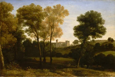 Utsikt över La Crescenza, 1648-50.