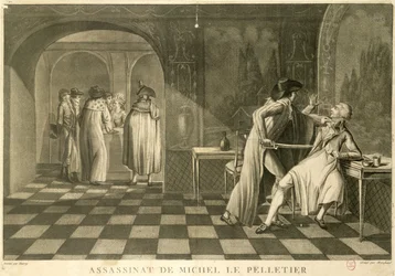 Mordet på deputerade Louis-Michel Le Peletier de Saint-Fargeau, 20 januari 1793