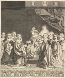 Frontispice: The Royal Ordinances, ca. 1644.