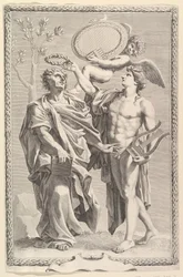 Frontispice: Virgil, Publius Virgilii Maronis Opera, 1641