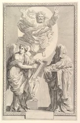 Frontispice till Bibeln, 1642.