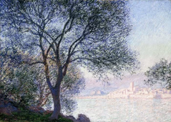 Antibes sett från Salis, 1888