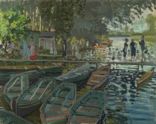 Badende bei La Grenouillère. 1869
