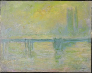 Charing Cross Bridge: Fog, 1902