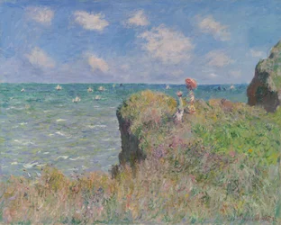 Cliff Walk vid Pourville