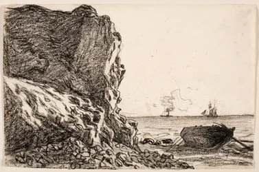 Klippor och hav, Sainte-Adresse