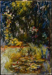 Hörnet av en damm med näckrosor, 1918