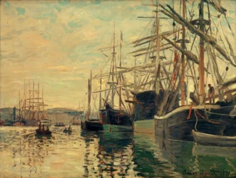 Hamnen i Rouen