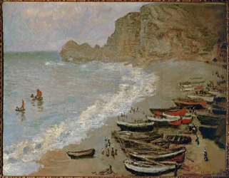 Etretat: Stranden och Port d