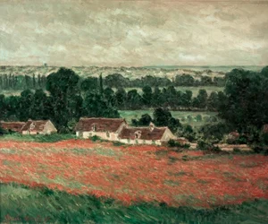 Vallmofält, Giverny