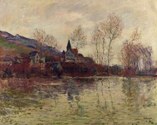 Översvämningar vid Giverny, 1886