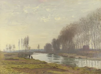 Arm of the Seine at Argenteuil (Petit Bras de la Seine, Argenteuil). 1872