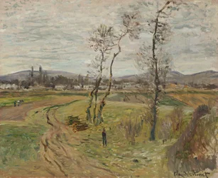 Gennevilliers slätt; Slätten i Gennevilliers, 1877