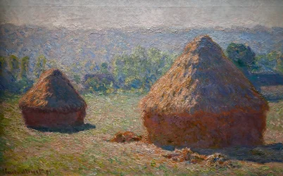 Höstack, slutet av sommaren