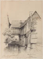 Hus på Lezarde i Montivilliers, 1857