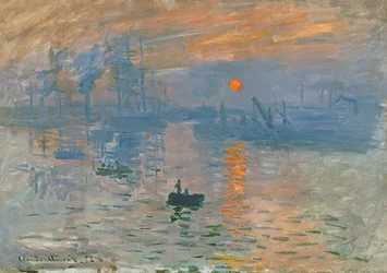Impression, Sunrise Impression, soleil levant, 1872