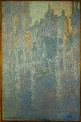 La Cathedrale de Rouen, dimma (olja på duk)