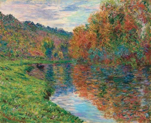 Flodarmen vid Jeufosse, höst, 1884
