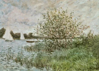 Seines strand nära Argenteuil