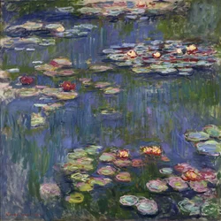 Näckrosorna i Giverny - Målning av Claude Monet (1840-1926)