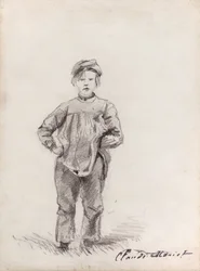 Monet - Pojke på landet, 1857, 2013.985