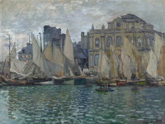 Monet, Claude (1840-1926) Museet i Le Havre Olja på duk 1873 National Gallery, London 75x100