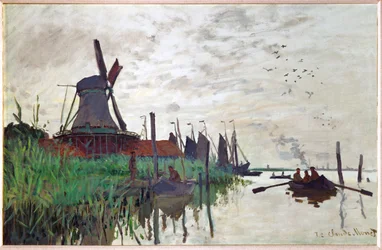 Moulin a Zaandam (olja på duk)
