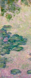 Näckrosor (fragment), ca 1912 (olja på duk)